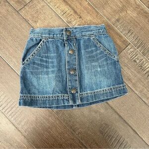 Crazy 8 Denim Skirt Jean 18-24M Toddler Girls